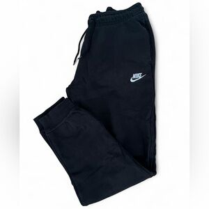 Nike Women’s Black Sweatpants with White Logo